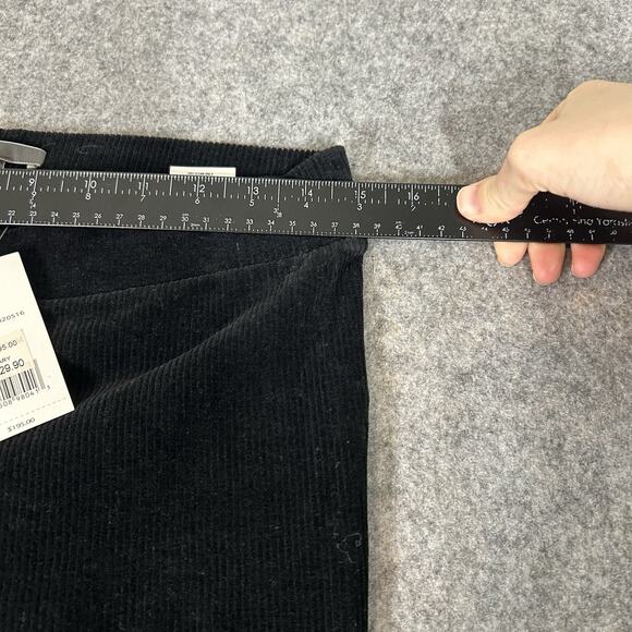 Vince Pants Womens 12 Velvet Ribbed Knit Tapered Corduroy Career Capsule - Picture 3 of 11